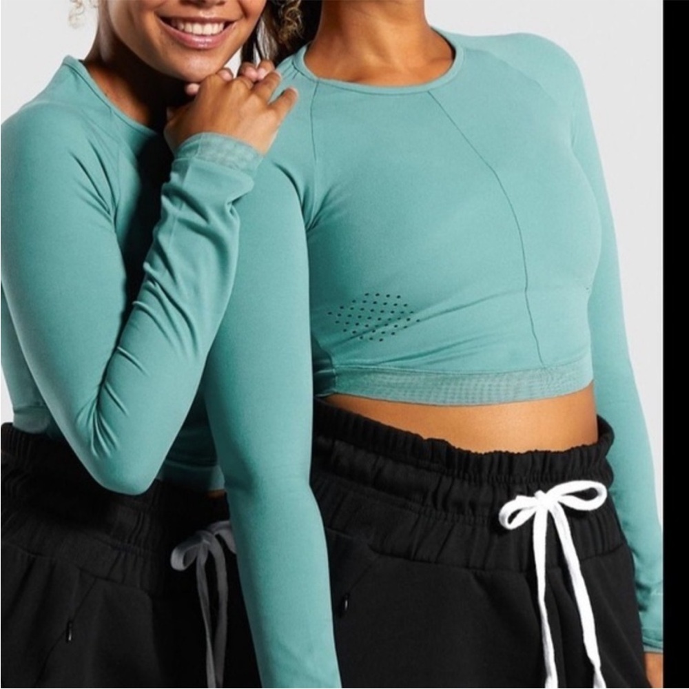 Gymshark x Whitney Simmons long sleeve crop